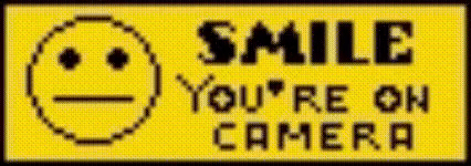 smile you're on camera